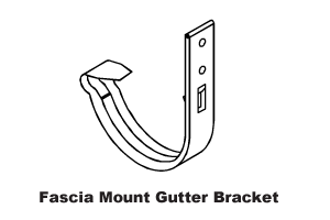 Fascia Mount Gutter Bracket