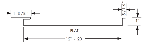 Flush Seam panel