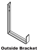 K Style Outside Bracket