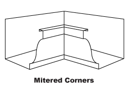 K Style Mitered Corners
